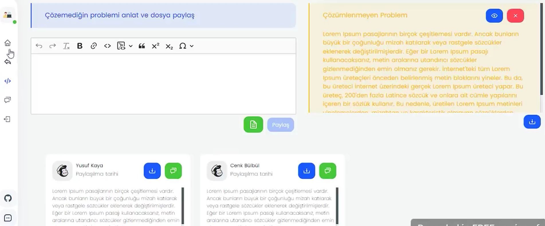 Code collaboration program within the company